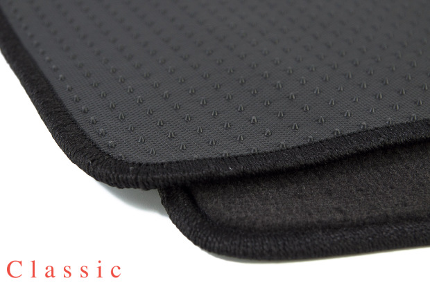 Коврики текстильные "Классик" для Nissan Qashqai II (suv / J11 Япония) 2013 - 2016, черные, 1шт.