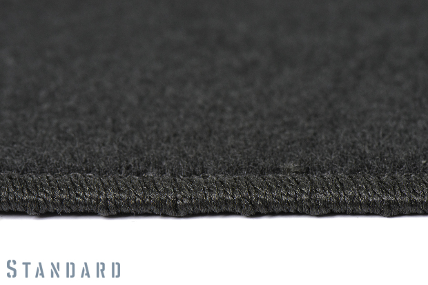 Коврики текстильные "Стандарт" для Mazda 6 (седан / GL) 2017 - Н.В., черные, 5шт.