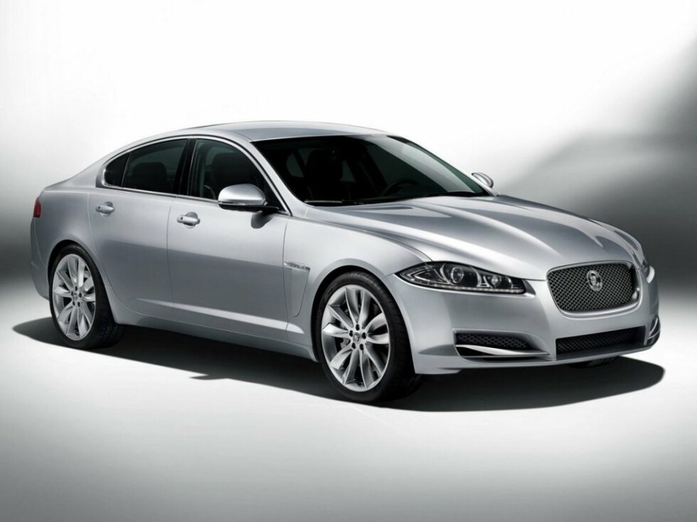 Коврики текстильные "Классик" для Jaguar XF I (седан / Х250) 2010 - 2016, черные, 4шт.