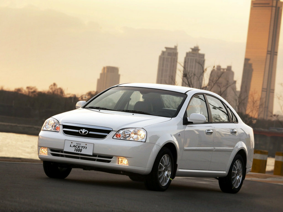 Коврики текстильные "Классик" для Daewoo Lacetti (седан / J200) 2004 - 2009, черные, 5шт.